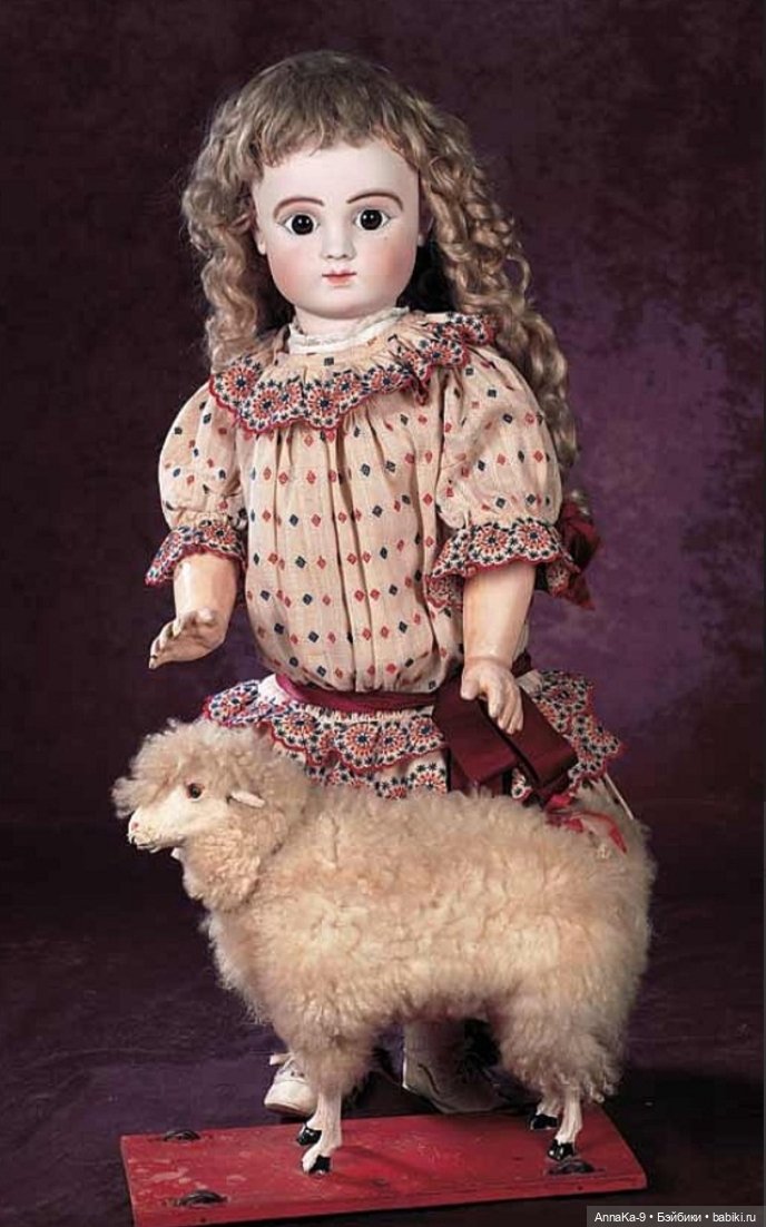 Платья для антикварных кукол с декором тесьмой, часть 2