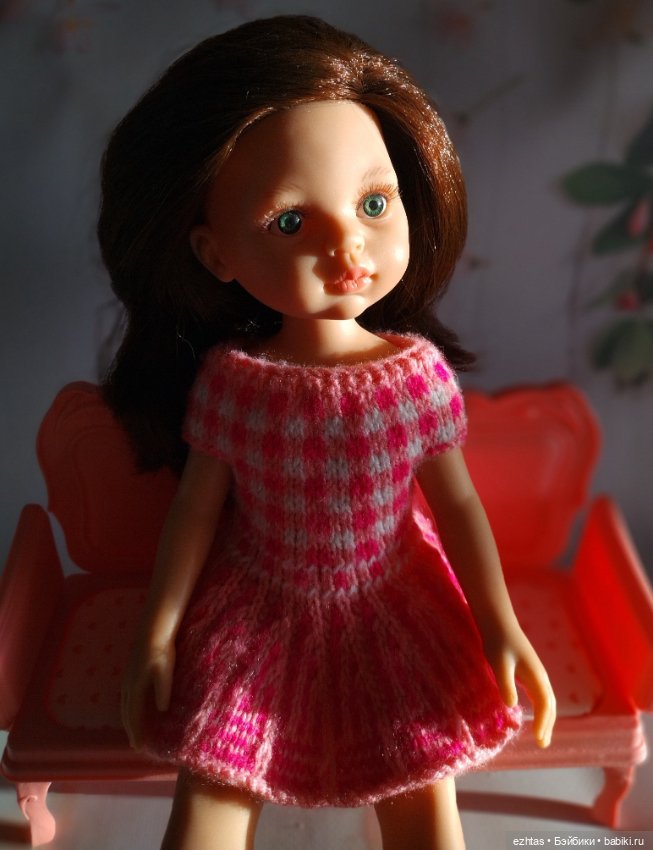 Розовое платье в клеточку (часть 2) (фото 9)