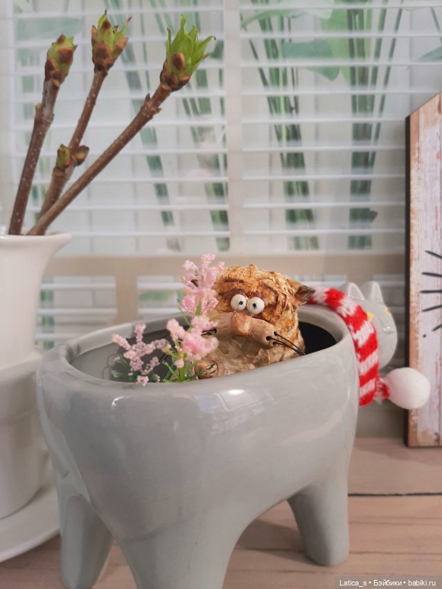 Привет, я кот — Лепка авторских игрушек и папье (фото 2)