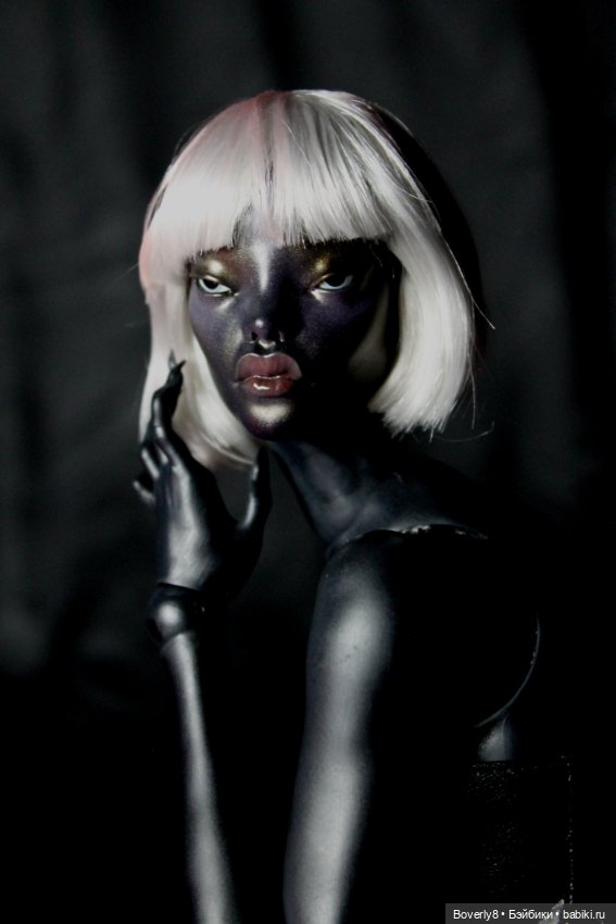 Черная Андро — Разные куклы BJD (БЖД): редкие бренды (фото 6)