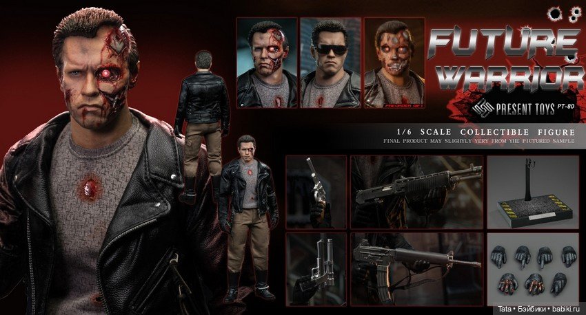 Present Toys - фигурка Терминатора Т-800 (фото 9)