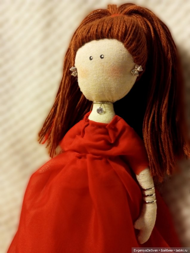 Моя первая кукла🌹❤️ — Авторские текстильные куклы: Вальдорфские