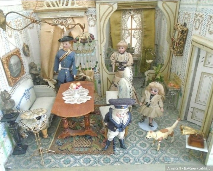 Сценки из кукольных домиков (фото 7)