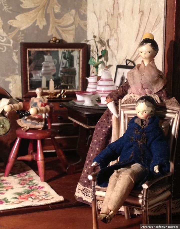 Сценки из кукольных домиков (фото 6)