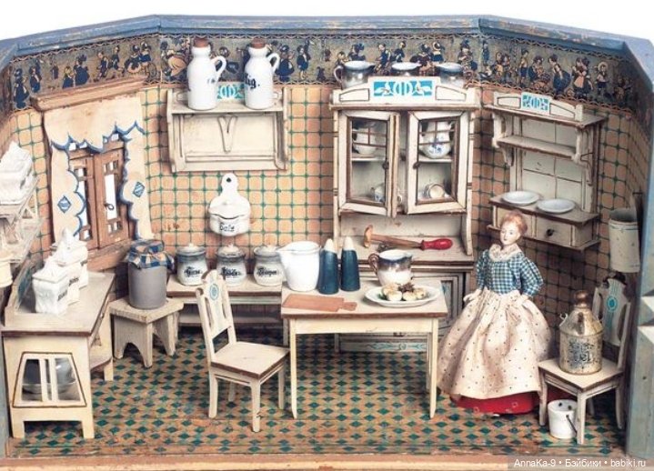 Сценки из кукольных домиков (фото 4)