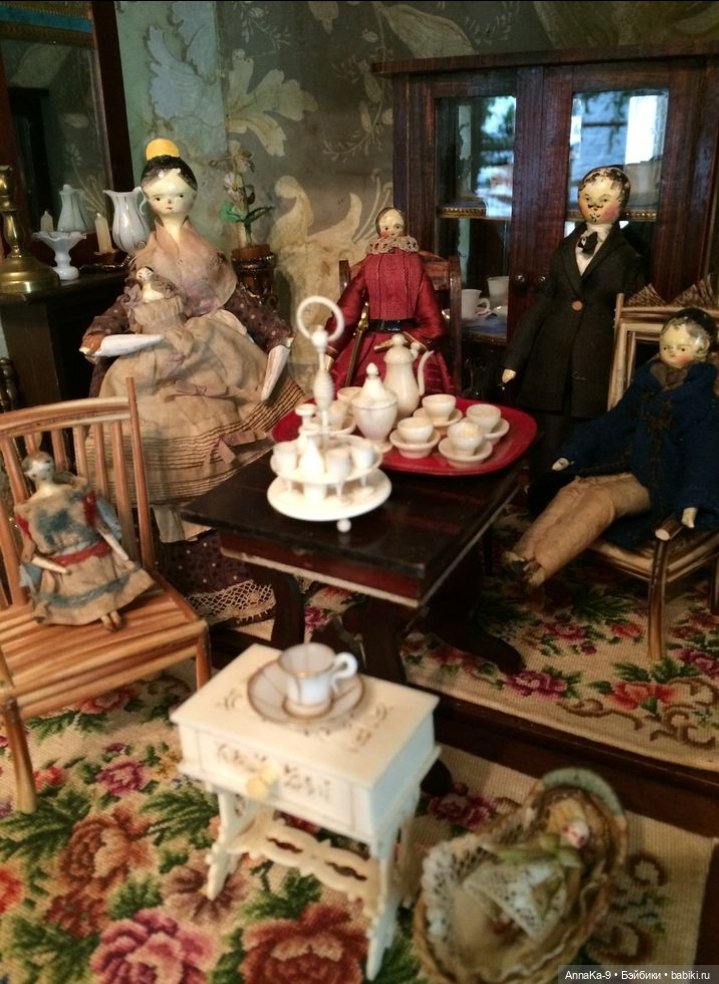 Сценки из кукольных домиков (фото 5)