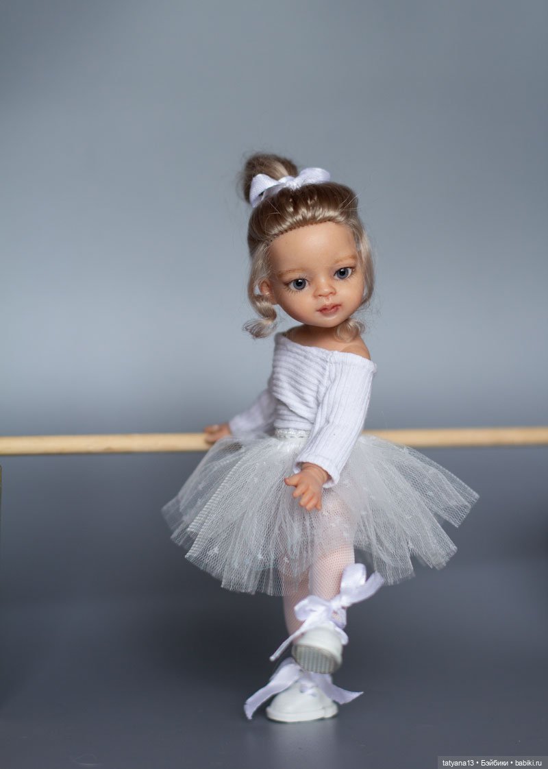 Маленькая Эва-танцовщица — ООАК Paola Reina (Паола Рейна) и испанских кукол: перерисовка (фото 2)
