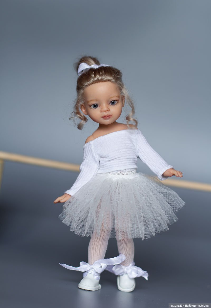 Маленькая Эва-танцовщица — ООАК Paola Reina (Паола Рейна) и испанских кукол: перерисовка (фото 7)