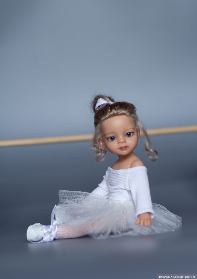 Маленькая Эва-танцовщица — ООАК Paola Reina (Паола Рейна) и испанских кукол: перерисовка (фото 6)