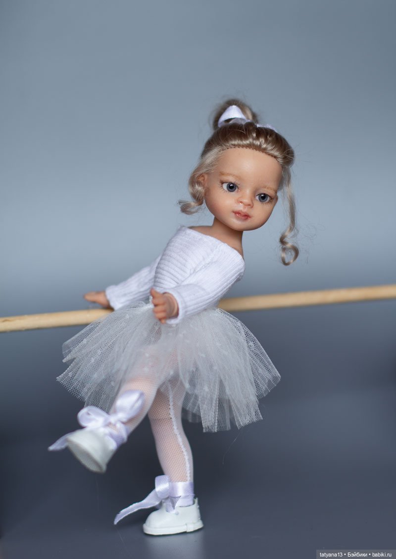 Маленькая Эва-танцовщица — ООАК Paola Reina (Паола Рейна) и испанских кукол: перерисовка (фото 3)