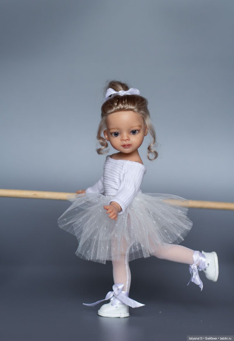 Маленькая Эва-танцовщица — ООАК Paola Reina (Паола Рейна) и испанских кукол: перерисовка (фото 4)
