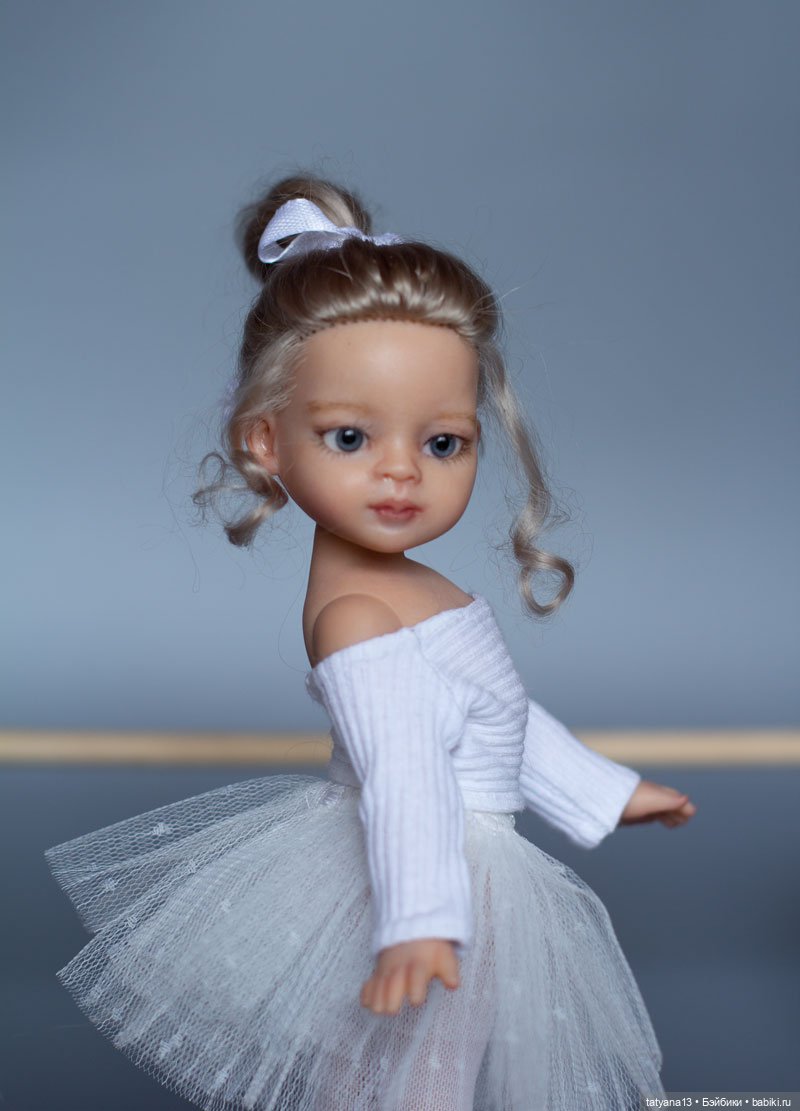 Маленькая Эва-танцовщица — ООАК Paola Reina (Паола Рейна) и испанских кукол: перерисовка