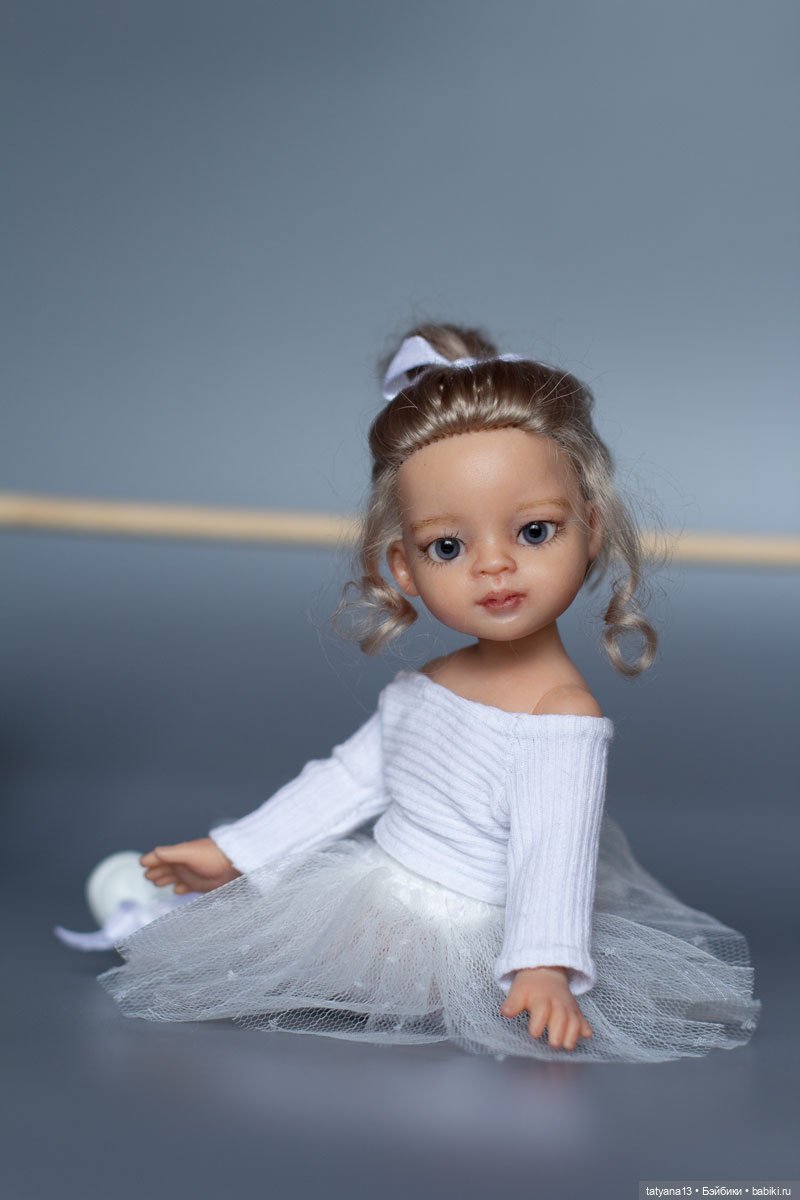 Маленькая Эва-танцовщица — ООАК Paola Reina (Паола Рейна) и испанских кукол: перерисовка