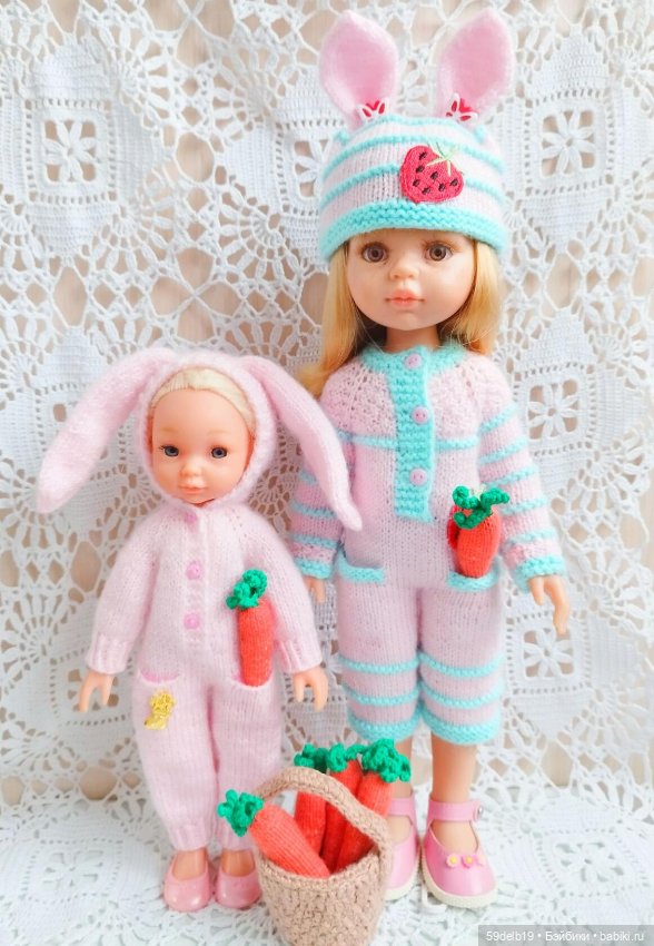 Зайки, зайчики, зайчата — Одежда и обувь для кукол своими руками: фото