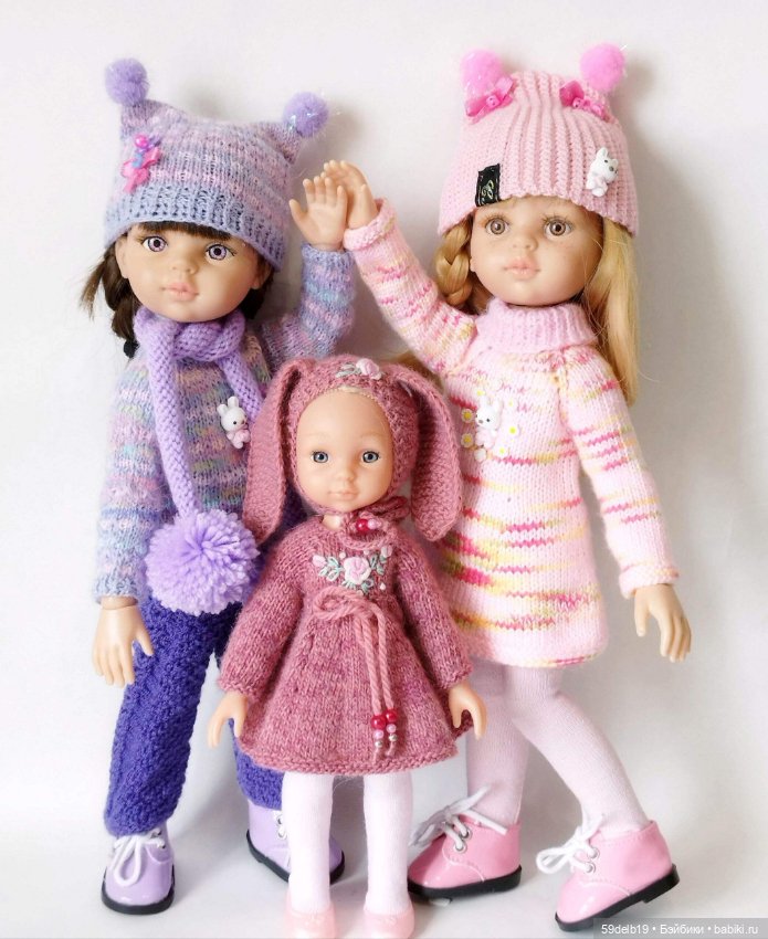 Зайки, зайчики, зайчата — Одежда и обувь для кукол своими руками: фото (фото 5)