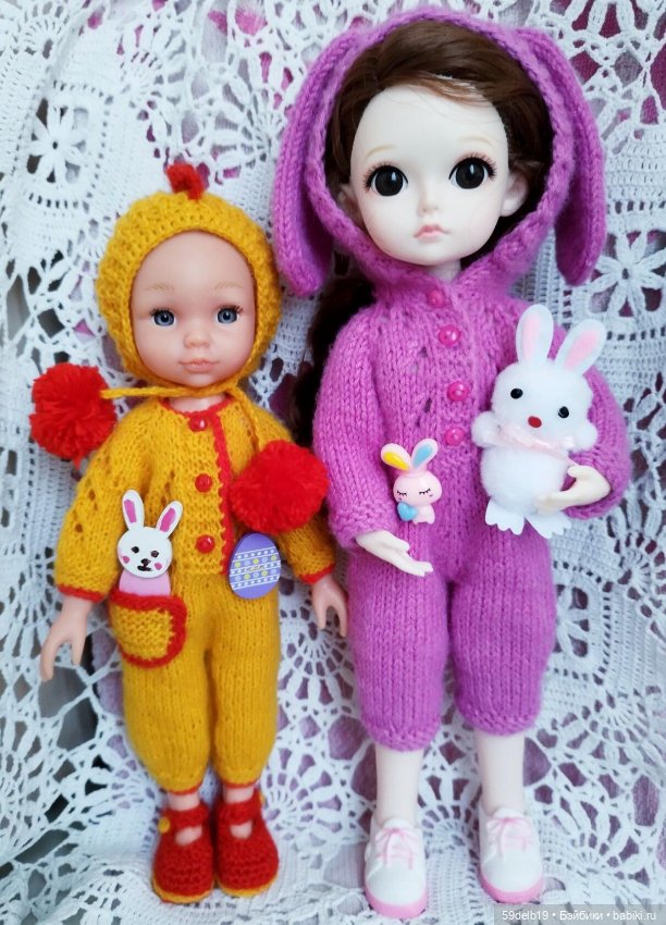 Зайки, зайчики, зайчата — Одежда и обувь для кукол своими руками: фото