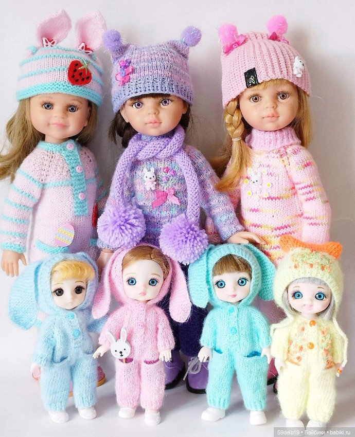 Зайки, зайчики, зайчата — Одежда и обувь для кукол своими руками: фото (фото 2)