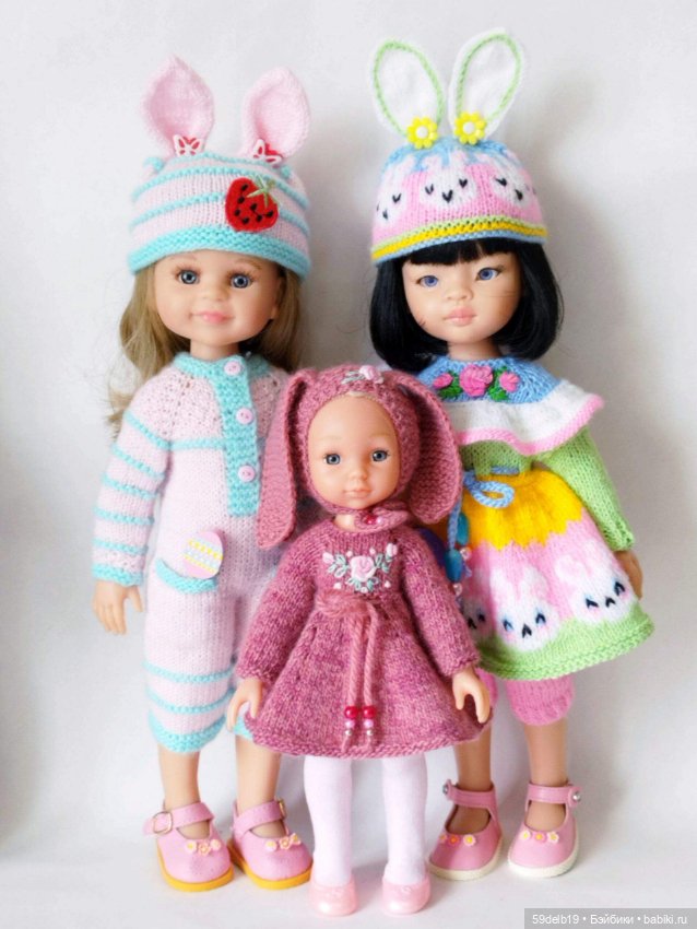 Зайки, зайчики, зайчата — Одежда и обувь для кукол своими руками: фото (фото 3)
