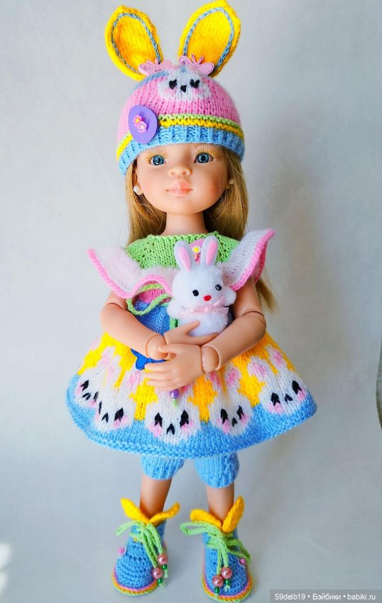 Зайки, зайчики, зайчата — Одежда и обувь для кукол своими руками: фото