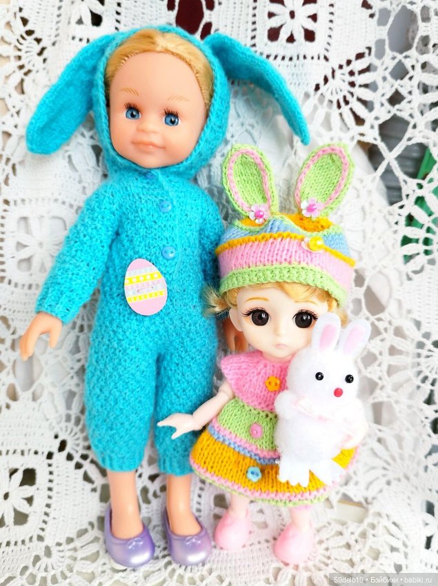 Зайки, зайчики, зайчата — Одежда и обувь для кукол своими руками: фото