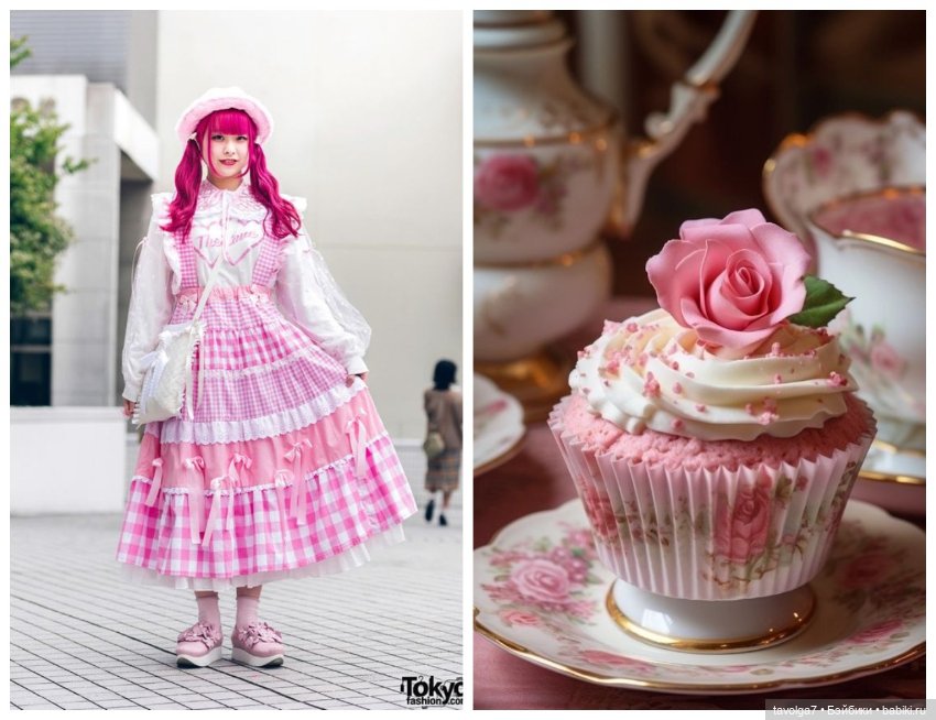 Харадзюку, кимоно, Ханами (фото 8)