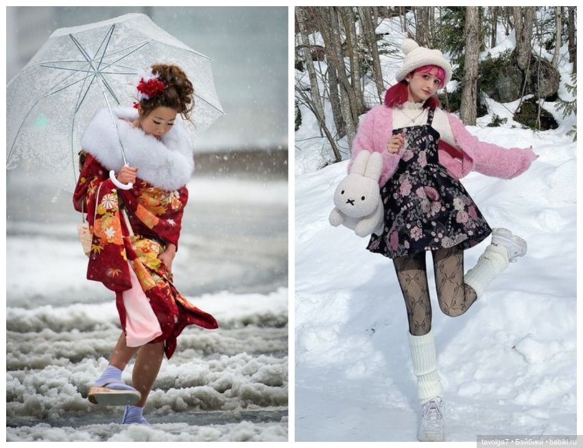 Харадзюку, кимоно, Ханами (фото 2)