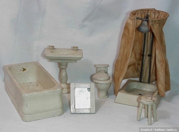 Ванная комната для антикварных mignonette (фото 2)