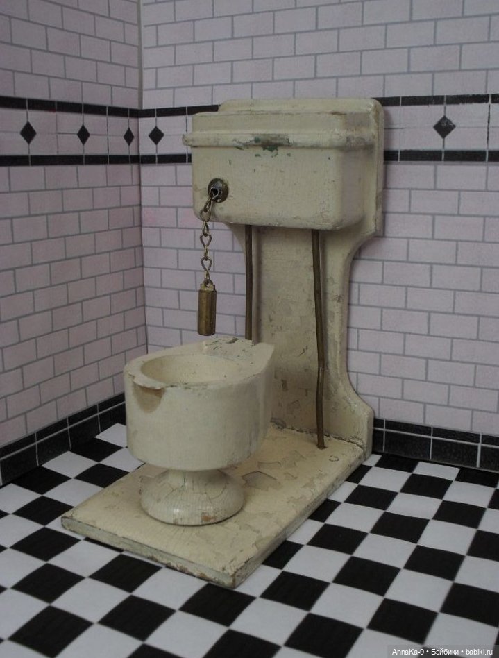 Ванная комната для антикварных mignonette (фото 4)