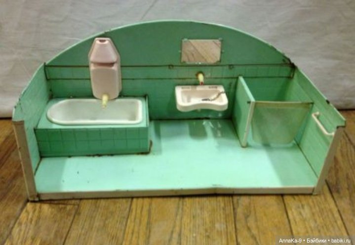 Ванная комната для антикварных mignonette (фото 8)