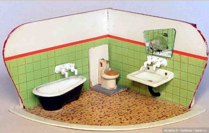 Ванная комната для антикварных mignonette (фото 6)