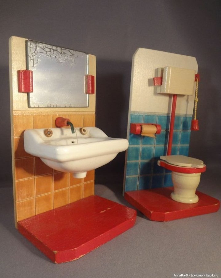 Ванная комната для антикварных mignonette (фото 5)