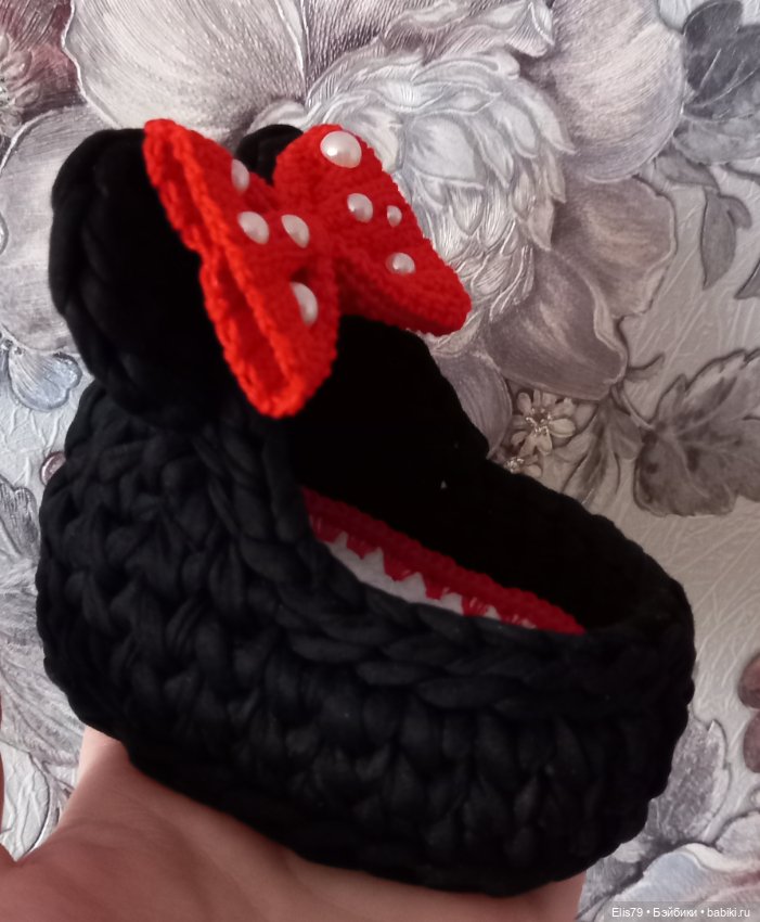 Люлька для пупса — Вязаные игрушки и амигуруми: крючком (фото 3)