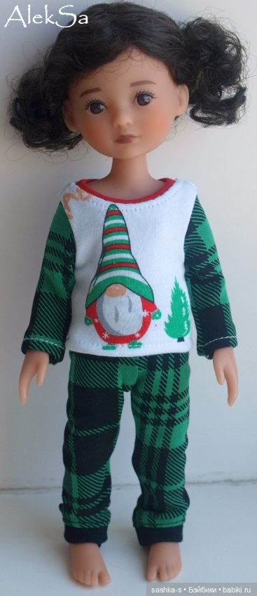 Запоздавшие новогодние гномы в пижамках