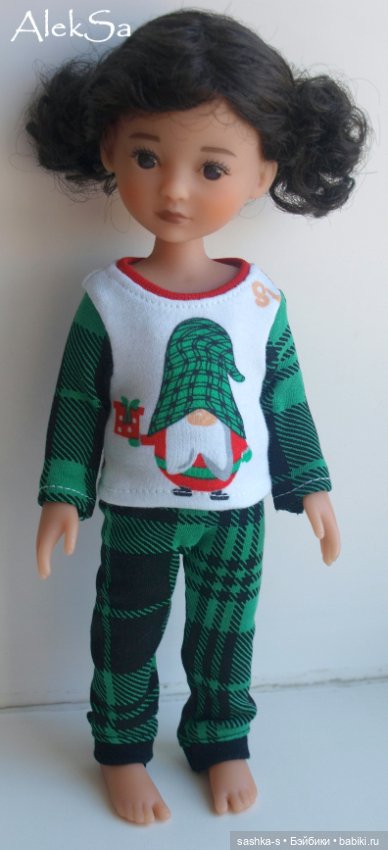 Запоздавшие новогодние гномы в пижамках