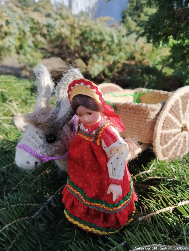 Как Василиса в путь собиралась