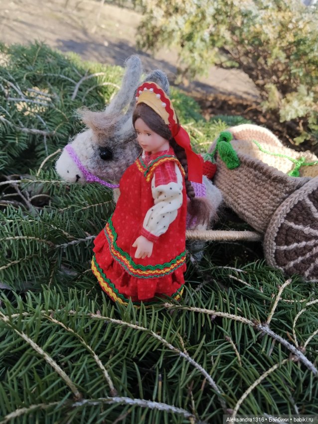 Как Василиса в путь собиралась