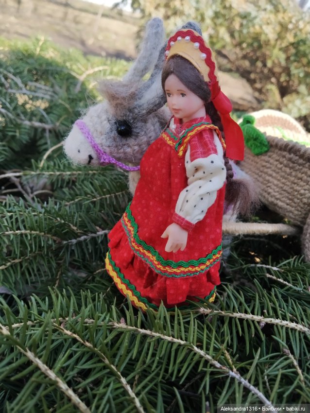 Как Василиса в путь собиралась