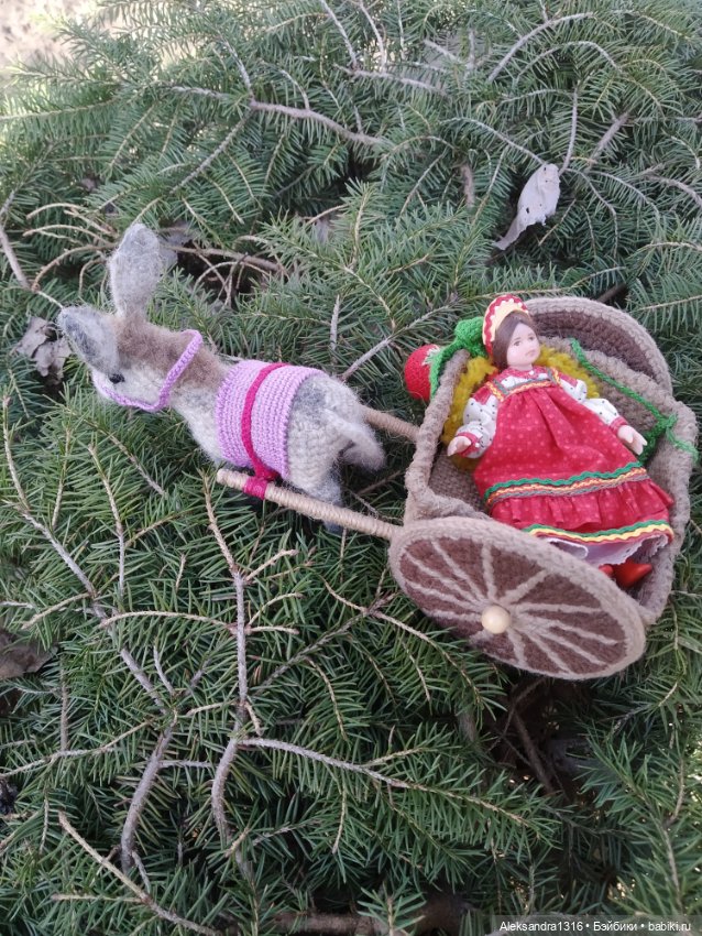 Как Василиса в путь собиралась