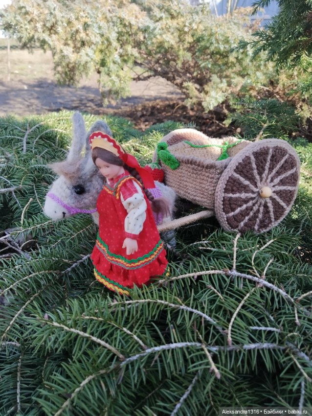 Как Василиса в путь собиралась