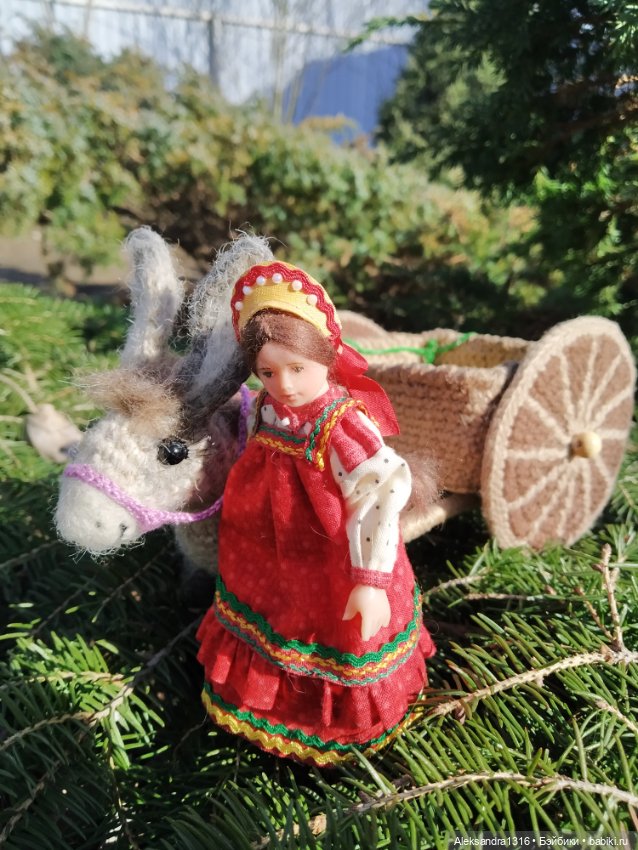 Как Василиса в путь собиралась