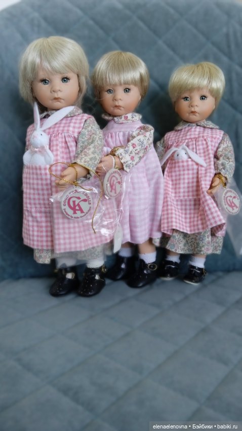 Тройняшки Peek a bunny, Julie Good-Kruger