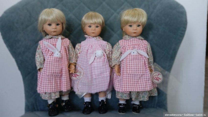 Тройняшки Peek a bunny, Julie Good-Kruger