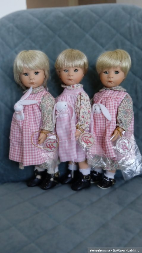 Тройняшки Peek a bunny, Julie Good-Kruger