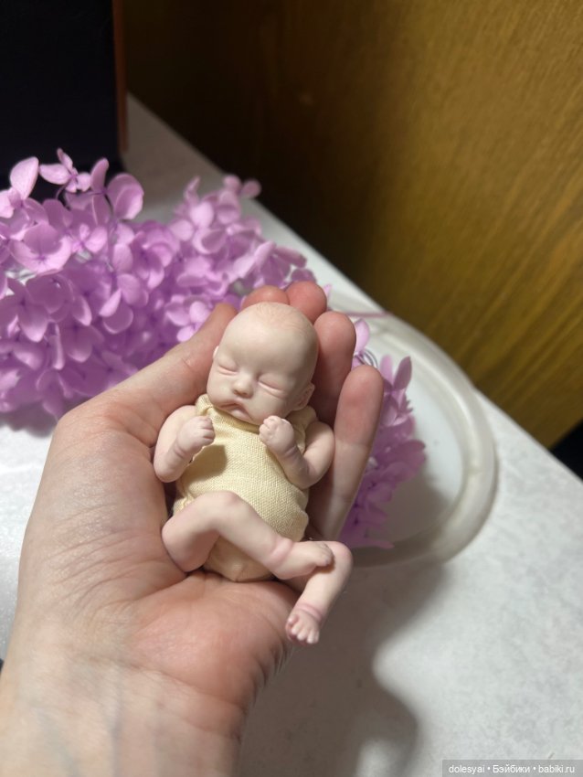 Вечерние процессы ✨ — Авторские миниатюрные куклы: лепка (фото 2)