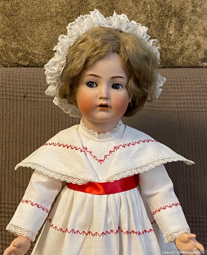 Белое с красным — Антикварные куклы Kämmer & Reinhardt (K*R): характерные (фото 2)