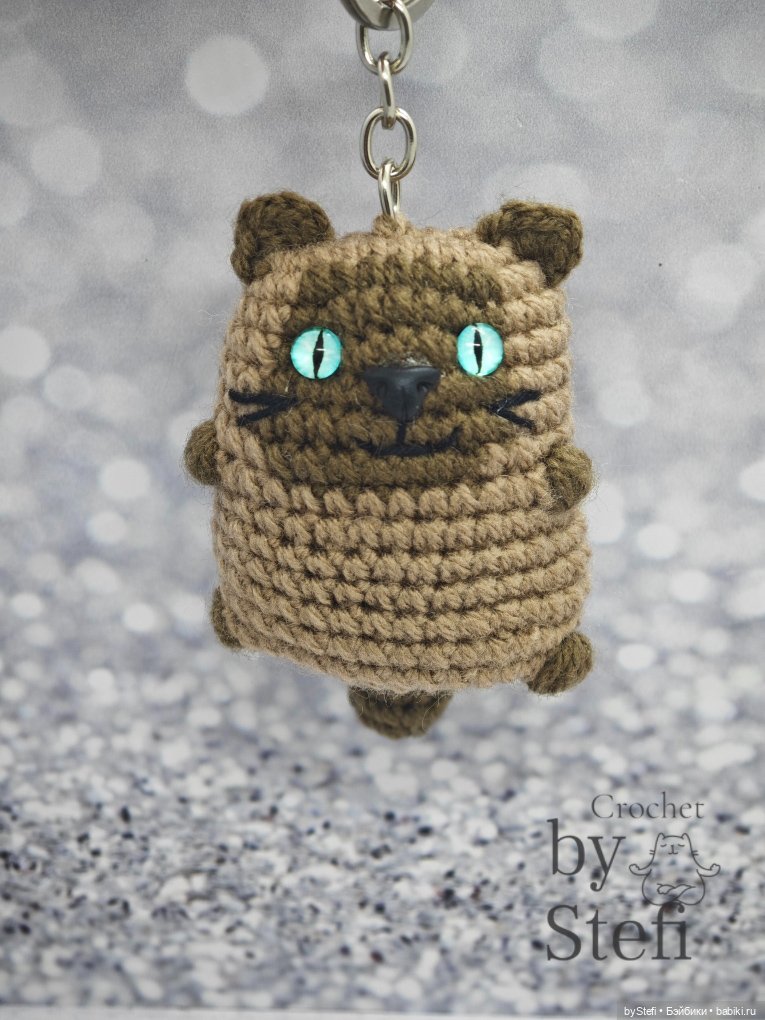 Сиамский котик — Вязаные игрушки и амигуруми: крючком (фото 3)
