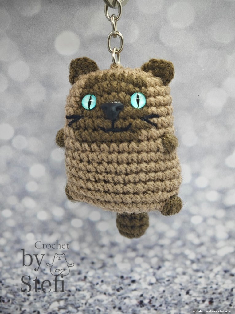 Сиамский котик — Вязаные игрушки и амигуруми: крючком (фото 2)