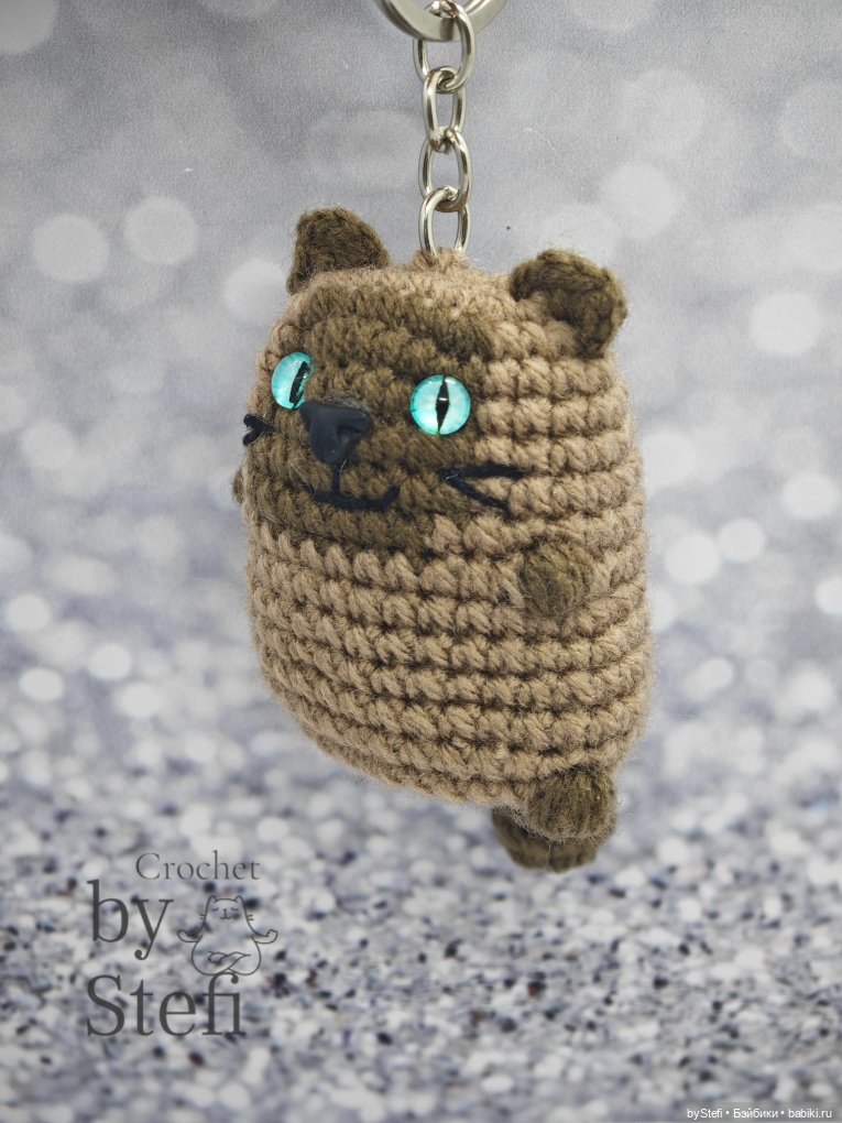 Сиамский котик — Вязаные игрушки и амигуруми: крючком (фото 5)