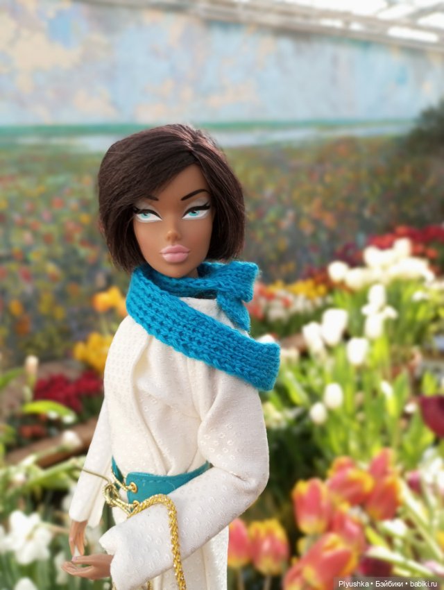 Весенняя тема: девушки и цветы (фото 9)