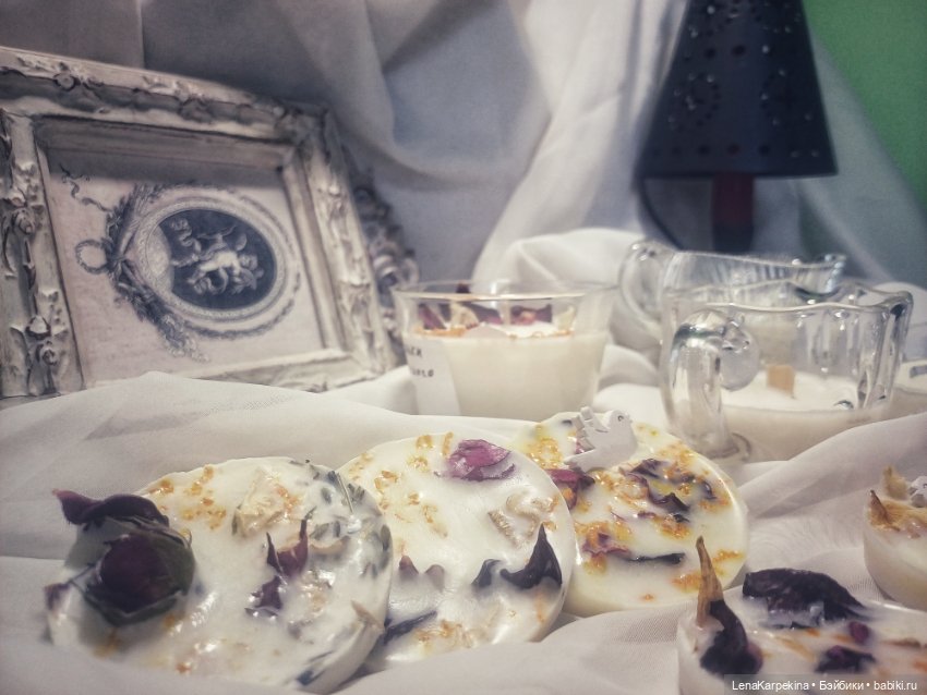 Флорентийское саше и массажные свечи